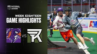 Full Game Highlights  Halifax Thunderbirds vs Rochester Knighthawks [upl. by Mcmahon998]