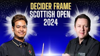 Decider Frame Noppon Saengkham vs Ricky Walden BetVictor Scottish Snooker Open 2024 [upl. by Hpsoj]