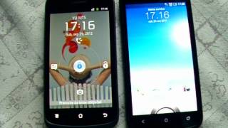 Huawei Ascend G300 Vs HTC One S fast boot [upl. by Lamoree]