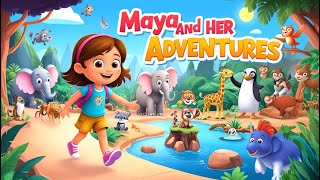 Maya And Her Adventures Kids Stories kidsstories englishstory kidstory [upl. by Yneffit]