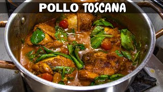 POLLO estilo Toscana Facil y Economico  Abelca [upl. by Schouten]