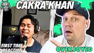 CAKRA KHAN  Overjoyed  STEVIE WONDER COVER   Reaction   UK 🇬🇧 [upl. by Leonhard]