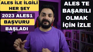 ALES BAŞVURULARI VE KONULARA GÖRE SORU ANALİZİ ALES İLE İLGİLİ HER ŞEY 2023 ALES [upl. by Mintz248]