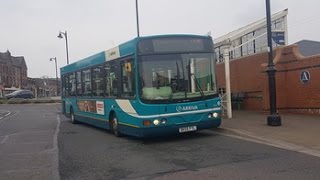 Route 110 Arriva North West VDL SB120 Wright Cadet 2546 DK55 FYL To Runcorn [upl. by Whitelaw]