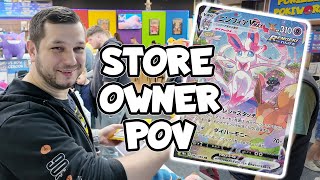 My Pokemon Store BIG PLUSHIES Trades and More  Owner POV [upl. by Yusem]