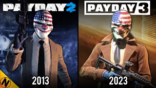 Payday 3 vs Payday 2  Direct Comparison [upl. by Aicela795]