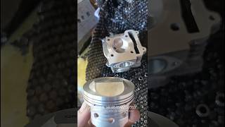 Head mio 200cc klep 3429 piston 66 dragbikeindonesia shorts reels mioboreup paketanboreup [upl. by Idnil]