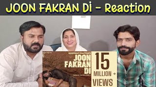 Joon Fakran Di  Gurpreet Chattha  Tagra Reaction [upl. by Ahsikin743]