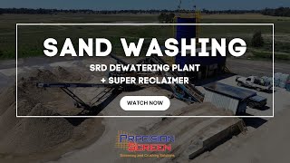 SRD Dewatering Plant  Sand Washing Plant [upl. by Goddord]