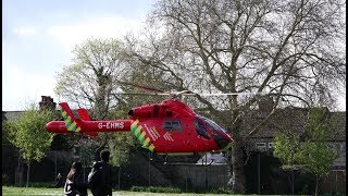 Londons Air Ambulance MD902 Takeoff  Great Sound [upl. by Mima]