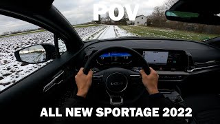 POV  New KIA SPORTAGE 2022  HEV [upl. by Jc]