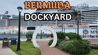 BERMUDAS Cruise Port Things to do at Royal Naval Dockyard [upl. by Dalli]