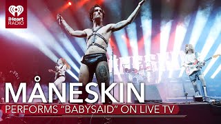 Måneskins First Live Television Performance Of Baby Said Is A MustSee  Fast Facts [upl. by Yrtsed]