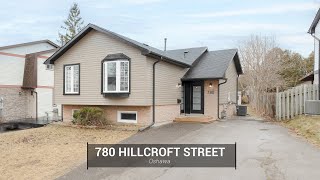 780 Hillcroft Street OSHAWA [upl. by Nonnaer698]