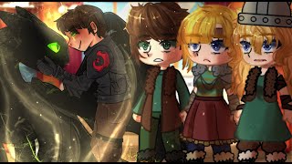 HTTYD React To Future pt2  Gacha React [upl. by Enitsahc841]