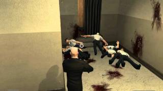 Hitman Blood Money  Curtains Down  Shotgun Massacre [upl. by Enitsyrk]