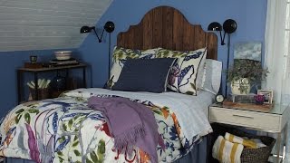 How to Make a Plank Headboard [upl. by Weingarten11]