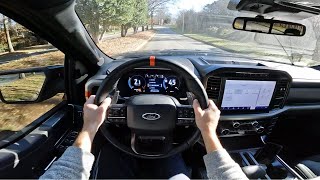 Hennessey VelociRaptor 600 Ford F150  POV Drive Impressions and ASMR [upl. by Mariska241]