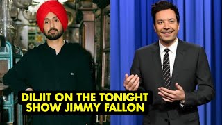 Diljit Dosanjh To Debut On The Tonight Show Starring Jimmy Fallon Diljit international success [upl. by Uhthna]