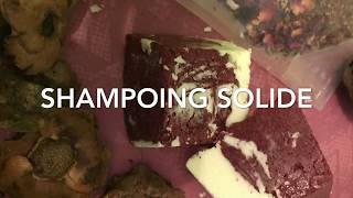 Shampoing solide fait maison recette à la poudre dhibiscus [upl. by Montana529]