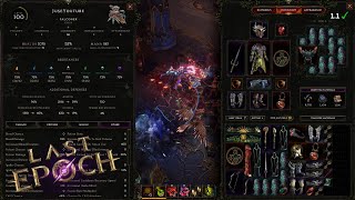 Crit Fire Acid Flask Falconer  Corruption 1249  259k Flask DPS  Last Epoch 11 [upl. by Onida499]