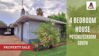 PropWiz  Potchefstroom South 4Bedroom Family Home  Property and homes for sale in Potchefstroom [upl. by Kirtley773]