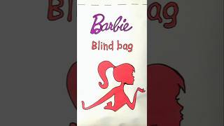 Barbie blind bag unboxing blindbag barbie papercraft papersquishy asmr diy handmade [upl. by Olegnaleahcim]