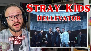 Absolute FIRE  STRAY KIDS quotHellevatorquot MV reaction [upl. by Anallise372]