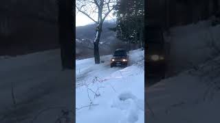 Pajero 28 snow offroad off road 4x4 [upl. by Heida]