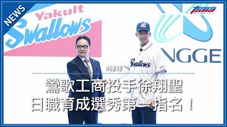 【TSNA NEWS】史上首位臺灣高中生！台日混血徐翔聖 日職育成選秀獲養樂多第1指名 [upl. by Volny864]