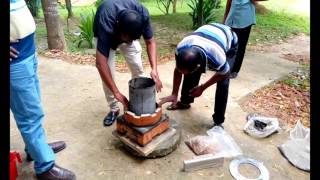 quotThe Akhaquot TopLIt Updraft Gasifier Cookstove for Bangladesh [upl. by Geilich]