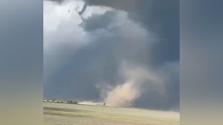 STORM WATCH  Manitoba man caught between tornadoes [upl. by Zullo]