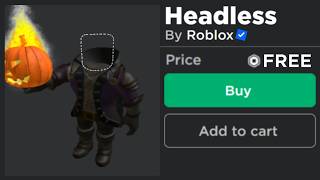 Roblox Just Gave Out FREE Headless Again [upl. by Dimond]