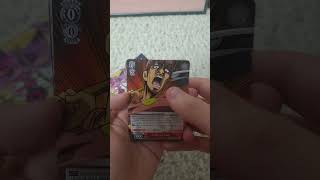 Jojos bizarre adventure golden wind tcg opening part 1 [upl. by Ranzini]