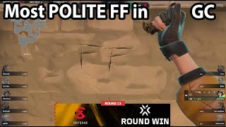 How to ask ENEMY to FORFEIT in VCT with a KNIFE [upl. by Maffa]