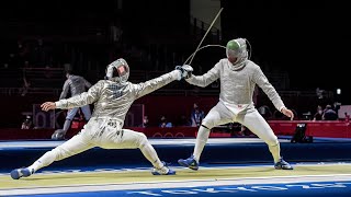 Szilágyi HUN v Pakdaman IRI T8  Fencing Men’s Sabre Ind Highlights TOKYO 2020 Games [upl. by Imac]