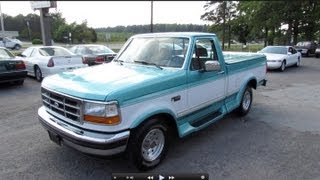 1994 Ford F150 XLT 50 vs 73 Start up Exhaust and In Depth Review [upl. by Dunlavy197]