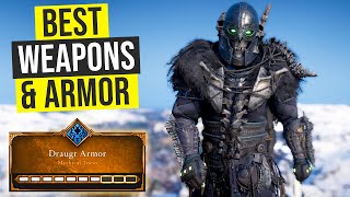 Assassins Creed Valhalla  BEST Weapons amp Armor Location amp How To Upgrade them to MYTHIC Quality [upl. by Emilio728]