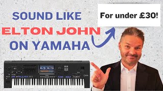 quotSPOTLIGHT ONELTON JOHNquot Yamaha Genos registrations for all Elton Johns hits Video 1 [upl. by Nylarak]