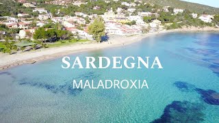 Sant Antioco spiaggia di Maladroxia Sardegna  4k [upl. by Allard]