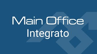 Main Office  Integrato [upl. by Einhpad]