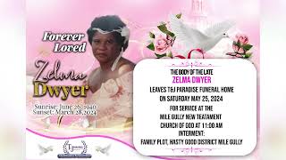 Thanksgiving service for the life of Zelma Dwyer [upl. by Lohman990]