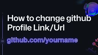 How to change Github Profile LinkUrl  github profile url  How to get my GitHub link topwordpress [upl. by Larrabee]