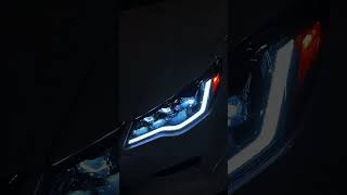 Honda 8th generation Civic modified headlights FD2 honda fd2  FDheadlight [upl. by Haerdna]