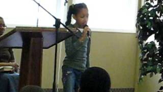 Kaiziah Chitan singing Four Days Late [upl. by Christianity995]