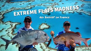 Extreme Flats Madness Red BassGT on Surface [upl. by Enytnoel419]