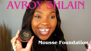 MOUSSE FOUNDATION  AVROY SHAIN  TUTORIAL [upl. by Opaline]