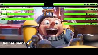 Minions The Rise of Gru 2022 Trailer 2 with healthbars [upl. by Freiman]