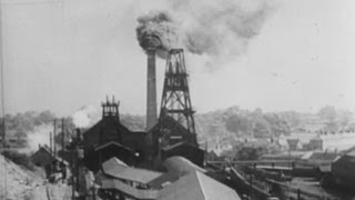 Coal Mine At Comrie Colliery  1945 British Council Film Collection  CharlieDeanArchives [upl. by Ellenahc]