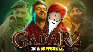 GADAR 2 in a Nutshell  Yogi Baba [upl. by Atnohsal988]